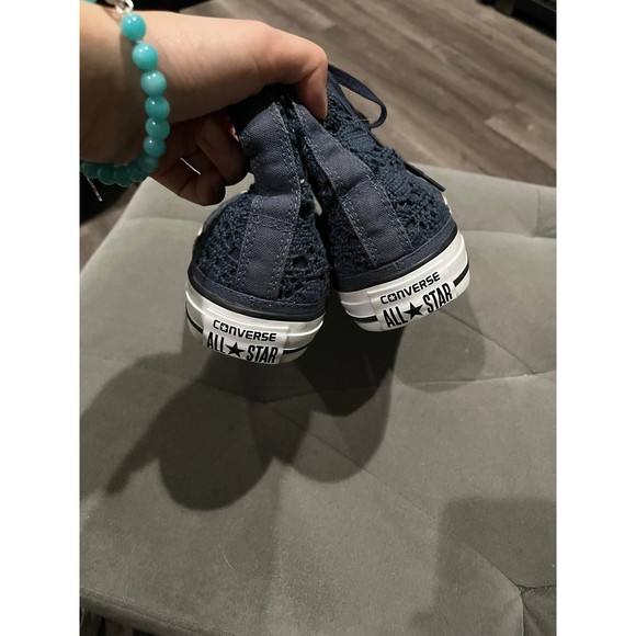 High top see through‎ crochet Converse - Picture 4 of 10